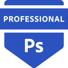 Adobe Certified Professional badge: Photoshop